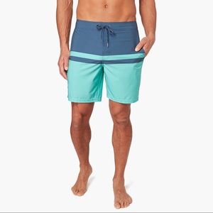 NWT Men’s Fair Harbor Ozone swim short trunks bathing suit new S